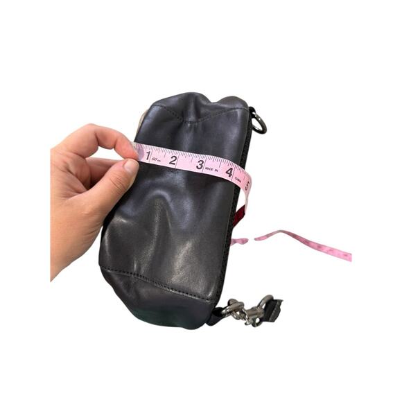 Coach Edge Pack Signature Canvas Black Brown Leather Sling Bag 89909 - Picture 11 of 16